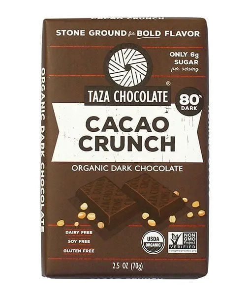 Taza Cacao Crunch 80% étcsokoládé