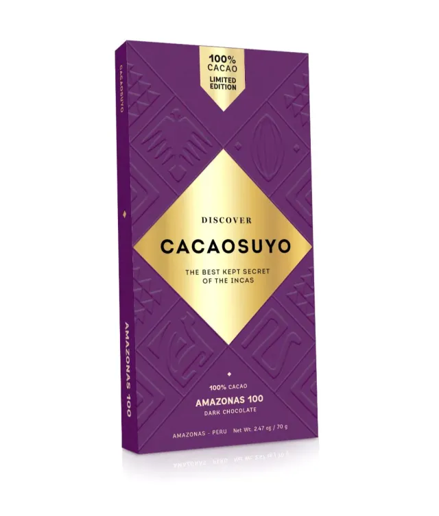 Cacaosuyo Amazonas 100% kézműves étcsokoládé