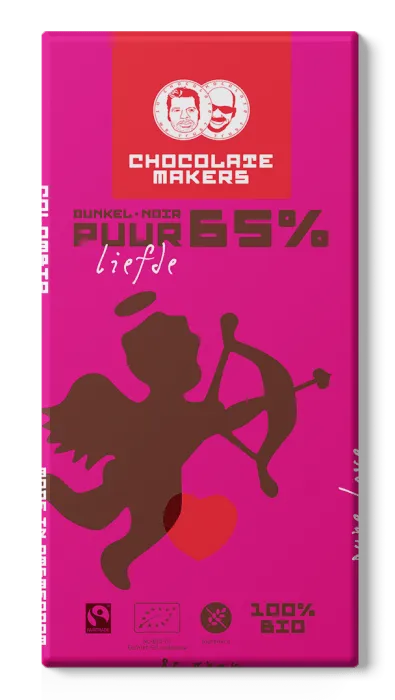Chocolatemakers Pure Love 65%-os étcsokoládé