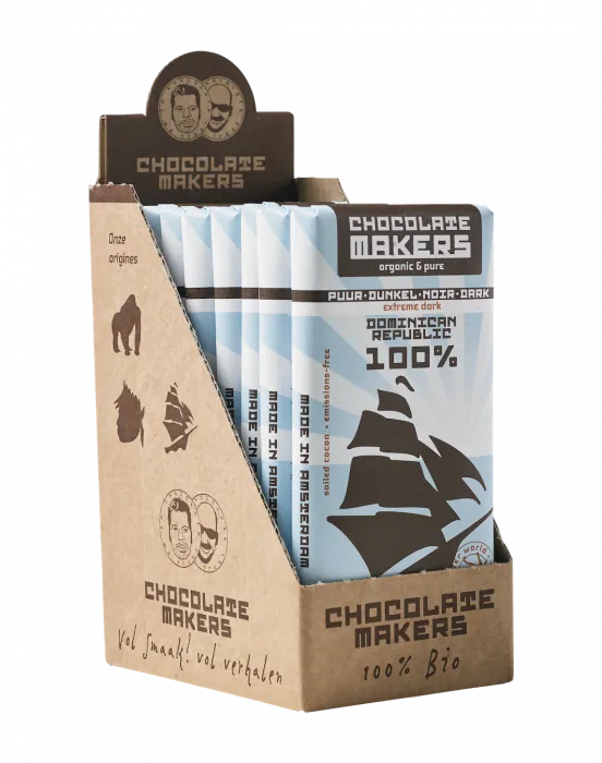 Chocolatemakers Tres Hombres 100%-os étcsokoládé
