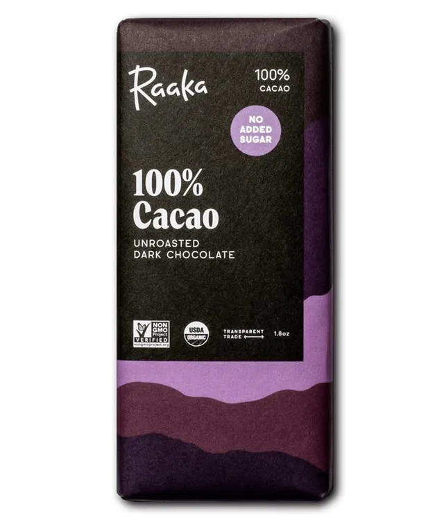 Raaka 100%-os kézműves étcsokoládé