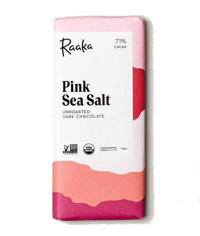 Raaka Pink Sea Salt 71% kézműves étcsokoládé