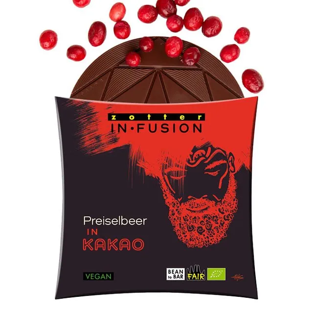 Zotter InFusion vörösáfonyás