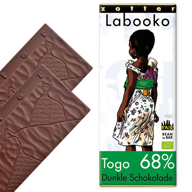 Zotter Labooko 68% Togo